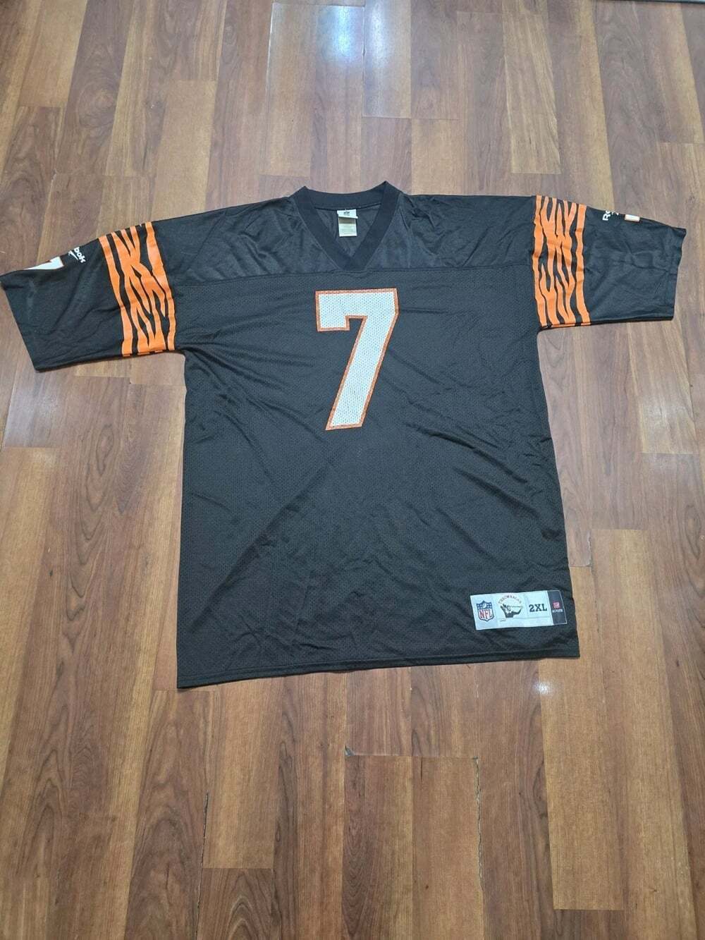 Boomer Esiason Cincinnati Bengals NFL Athletic Jersey Vintage Reebok Collection